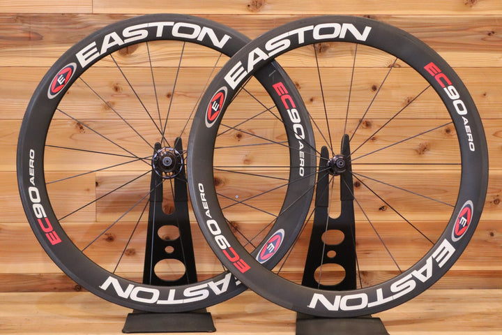 イーストン EASTON EC90 AERO RIM シマノ 11S/12S カーボン チューブラー ホイールセット 【広島店】