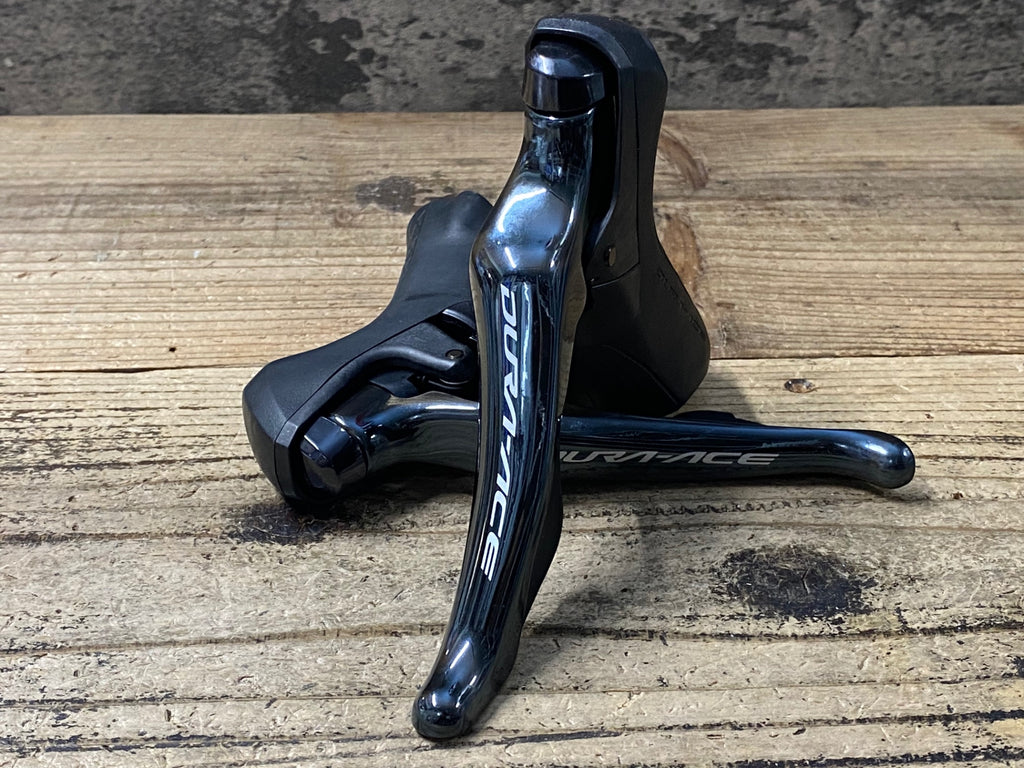 【値下げしました】Shimano Dura-Ace 9100 STI KI643 シマノ SHIMANO デュラエース DURA-ACE ST-R9100 左右STIレバー