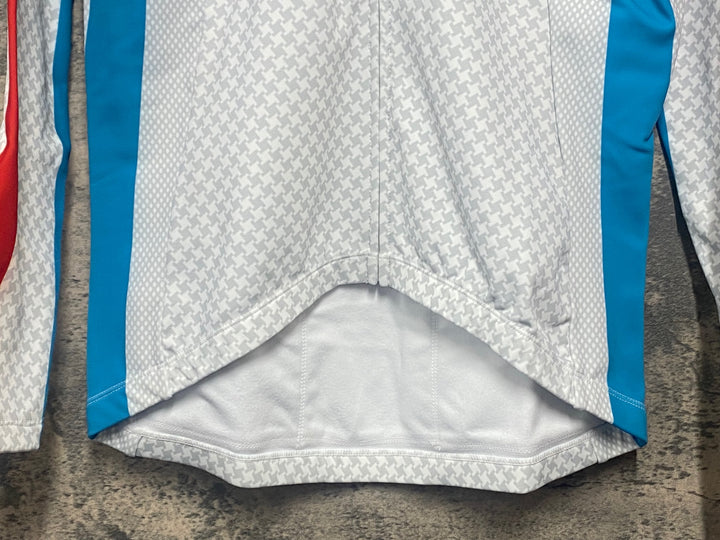 JV962 レリック reric Women's Grace Long Sleeve Jersey 長袖サイクルジャージ 白 L 裏起毛 レディース