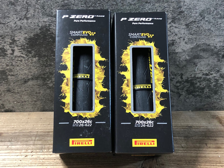 KF139 ピレリ PIRELLI P ZERO RACE タイヤ 700x26C クリンチャー 2本セット 未使用