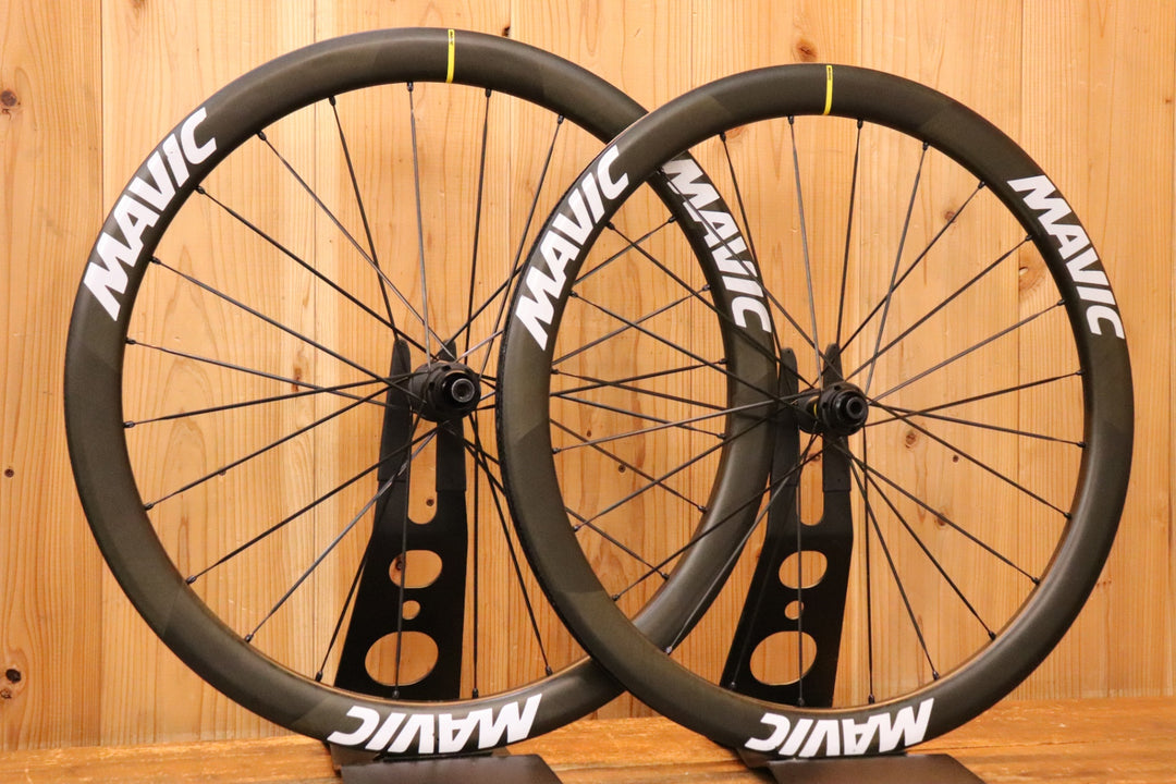 マヴィック MAVIC コスミック COSMIC SLR 45 DISC カーボン チューブレスレディ ホイールセット シマノ 11S/12S 【芦屋店】