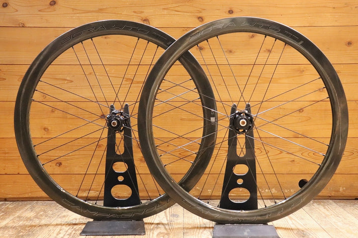 カンパニョーロ CAMPAGNOLO ボーラ BORA WTO 45 DB カーボン チューブレスレディ ホイールセット シマノ 11S/12S 【芦屋店】