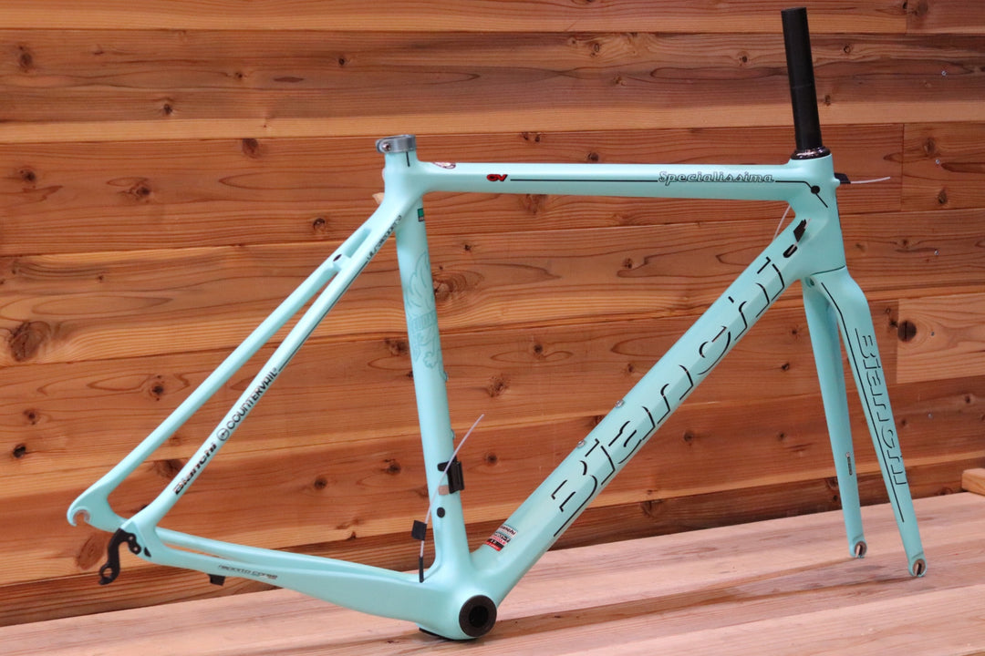 ビアンキ BIANCHI スペシャリッシマ SPECIALISSIMA CV RIM 2016モデル 53サイズ カーボン ロードバイク フレームセット 【広島店】