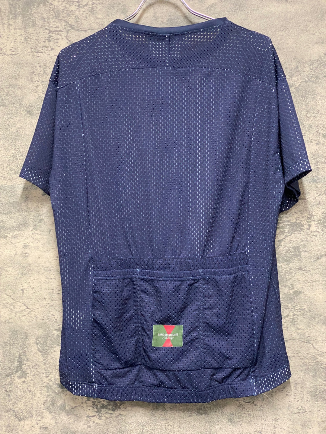 JT631 カフェドシクリステ CAFE DU CYCLISTE 半袖 サイクルジャージ ネイビー L
