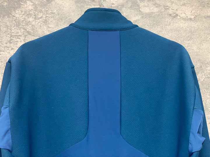 IZ247 パールイズミ PEARL iZUMi 長袖 サイクルジャケット ターコイズ L 裏起毛