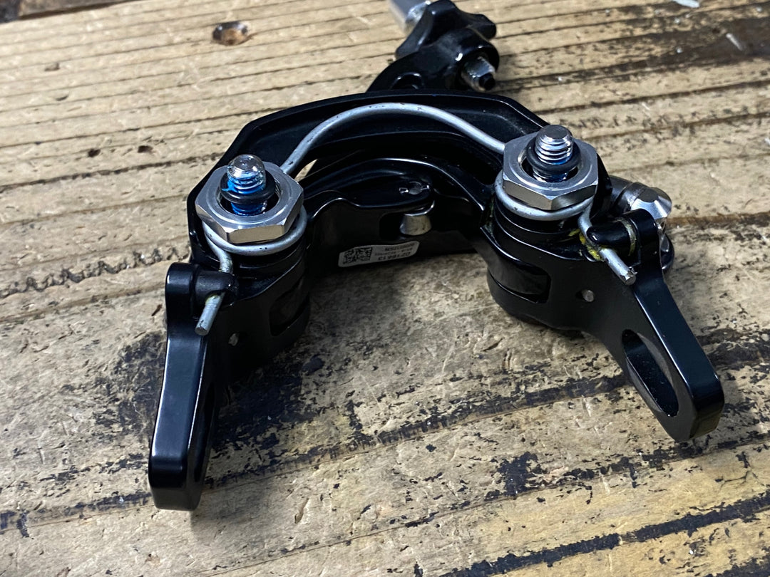 KJ077 カンパニョーロ CAMPAGNOLO RECORD BR16-REDMRSS ダイレクトマウント キャリパーブレーキ 前後セット ※シュー、カートリッジ欠品