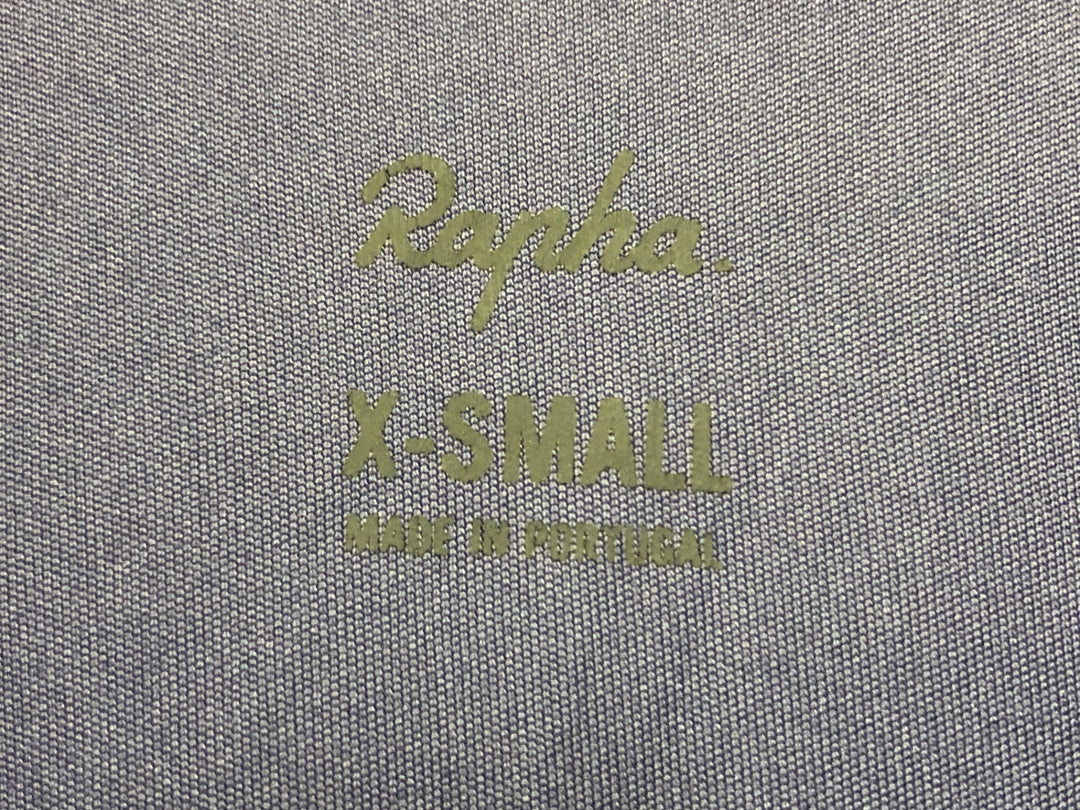 KL454 ラファ Rapha PRO TEAM WOMEN'S FLYWEIGHT JERSEY 半袖 サイクルジャージ 紫 XS ※動物の毛