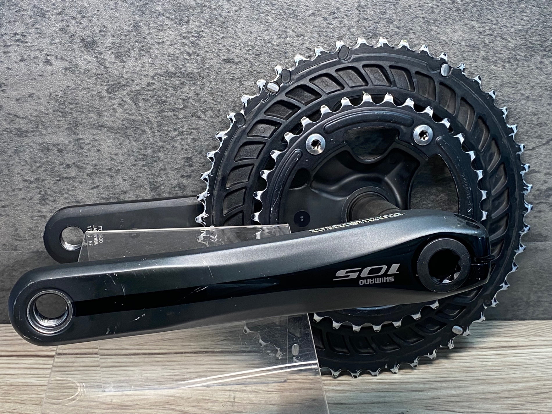 JI846 シマノ SHIMANO 105 FC-5800 クランクセット 黒 172.5mm 50/34T