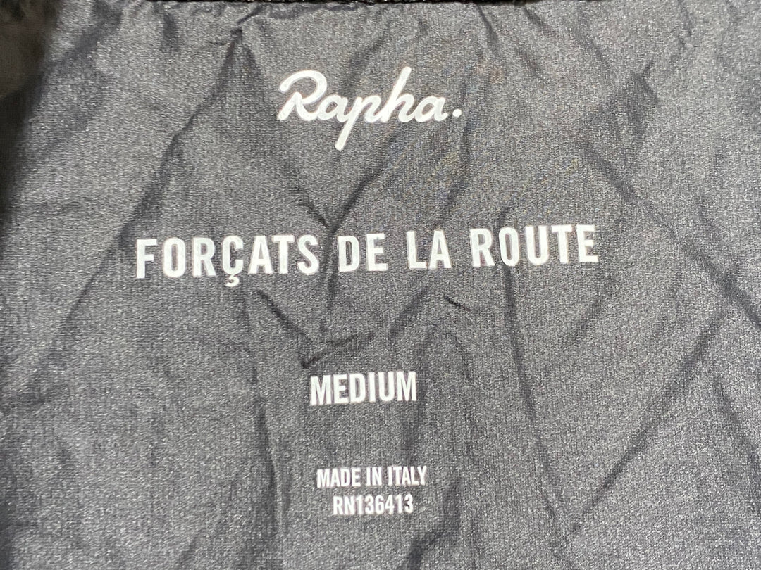 JP204 ラファ Rapha PRO TEAM LIGHT WEIGHT WIND JACKET 長袖 ウインドブレイカー 黒 Ｍ
