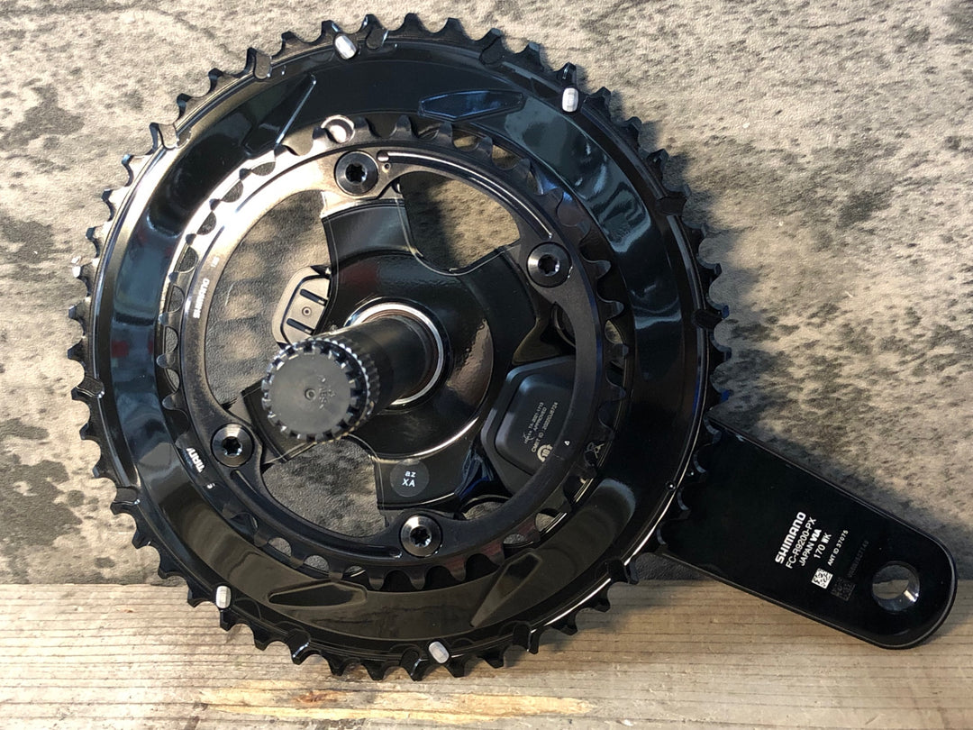 JK499 シマノ SHIMANO デュラエース DURA-ACE FC-R9200-PX パワーメーター クランクセット 50/34T 170mm 動作確認済み