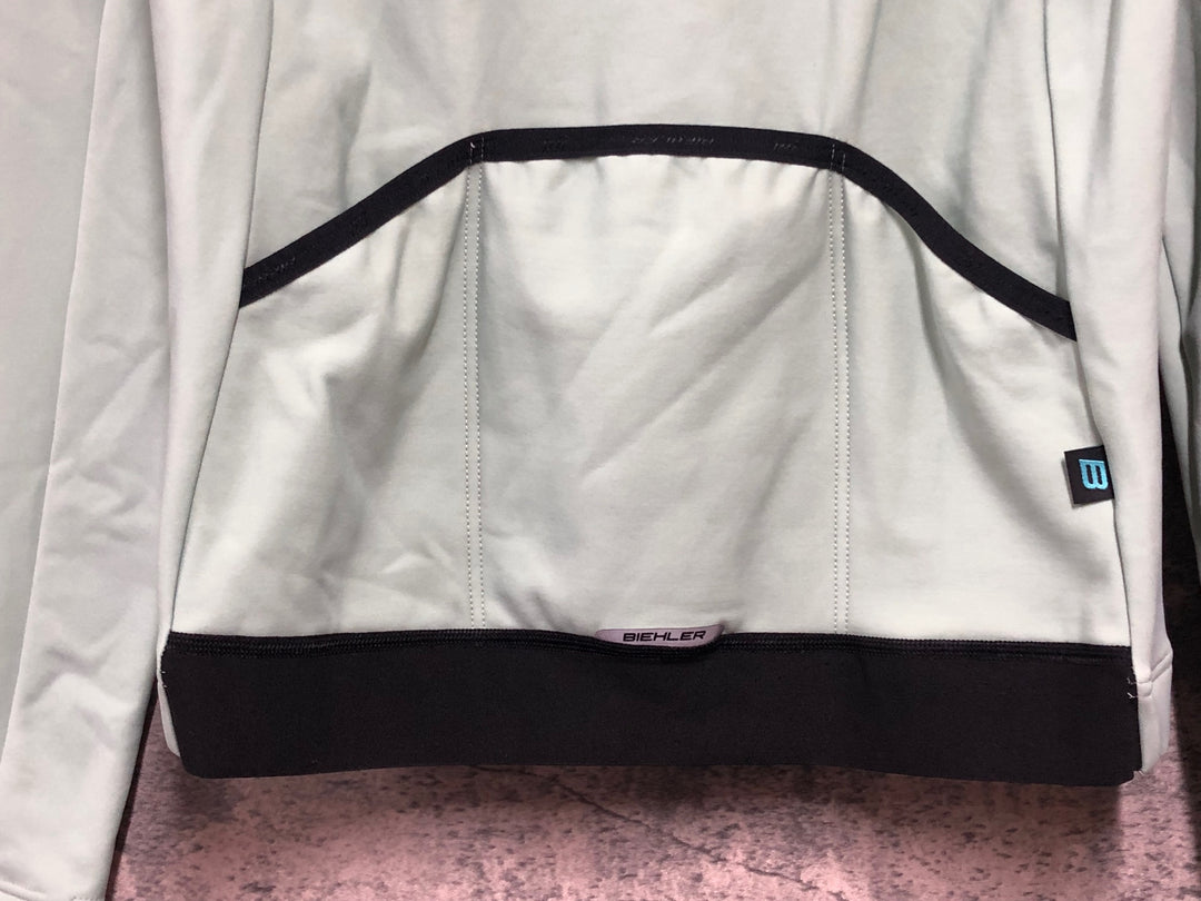 KD771 ビーラー BIEHLER 長袖サイクルジャージ モスグリーン M 裏起毛