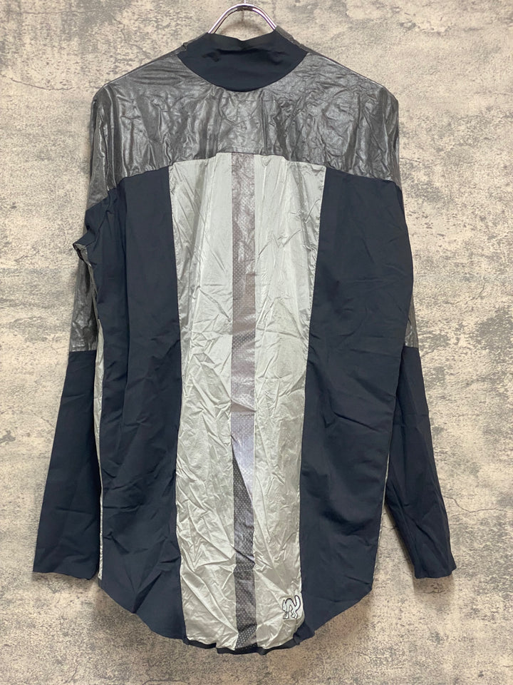 JY644 アソス ASSOS EQUIPE RS Clima Capsule 長袖 ウィンドブレーカー グレー L