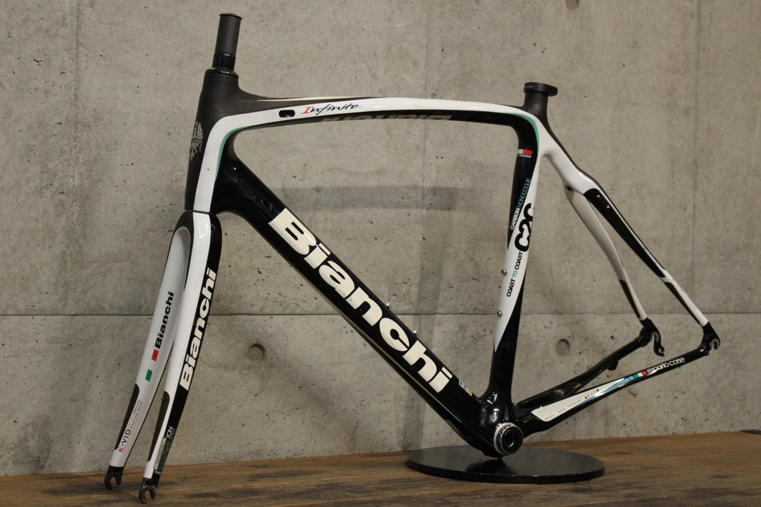 ビアンキ BIANCHI インフィニート INFINITO 2011モデル 570サイズ カーボン ロードバイク フレームセット 【福岡店】