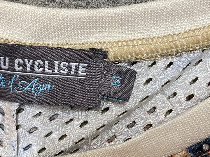 KO592 カフェドシクリステ cafe du cycliste Chanterelle Chalk 半袖 サイクルジャージ 総柄 M