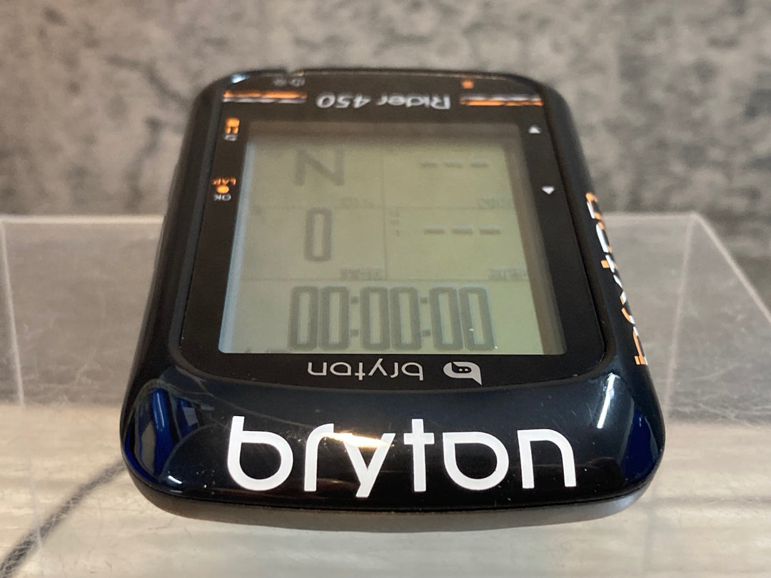 JU649 ブライトン bryton Rider 450 サイクルコンピューター スピード ケイデンス センサー付 動作確認済