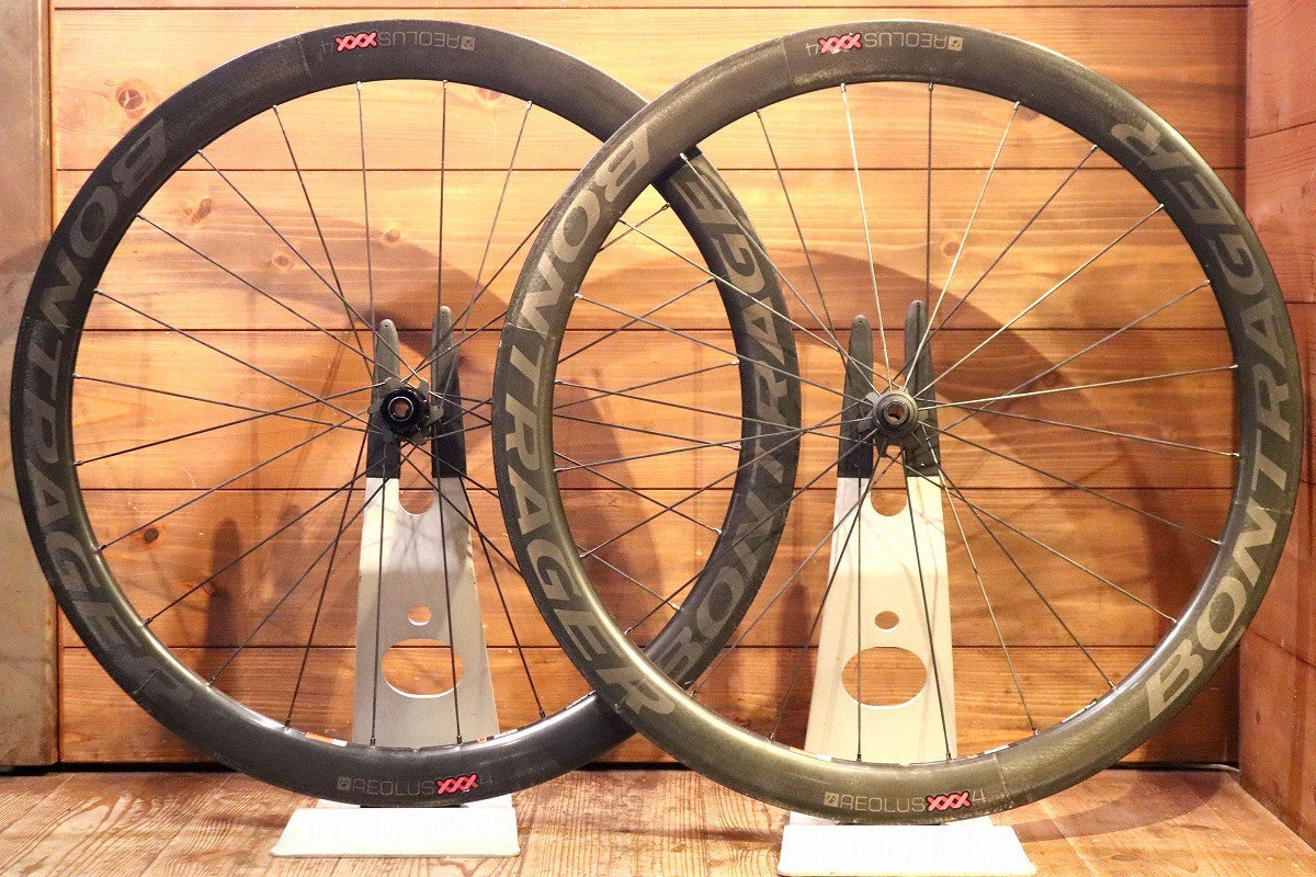 ボントレガー BONTRAGER アイオロス ディスク AEOLUS XXX 4 DISC カーボン チューブレス ホイールセット  シマノ12S/11S 21C 【南麻布店】