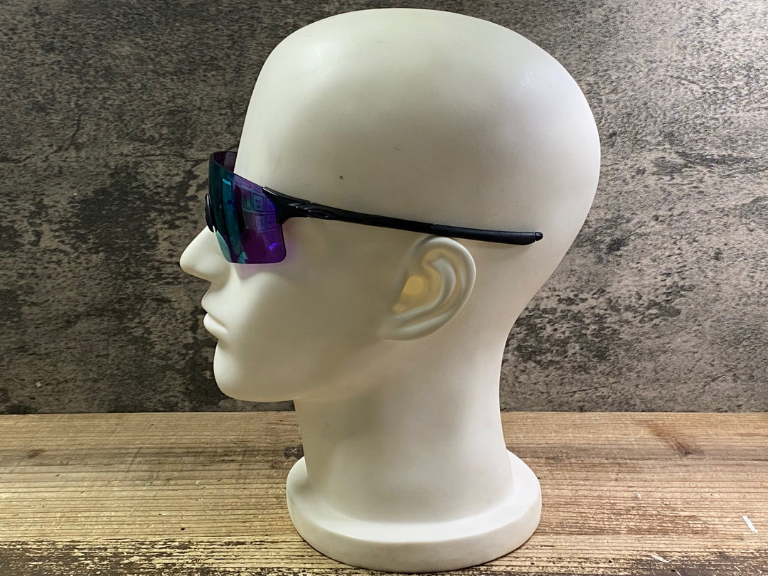 JH091 オークリー OAKLEY EV ZERO サングラス アイウェア 黒 PRIZM レンズ小傷