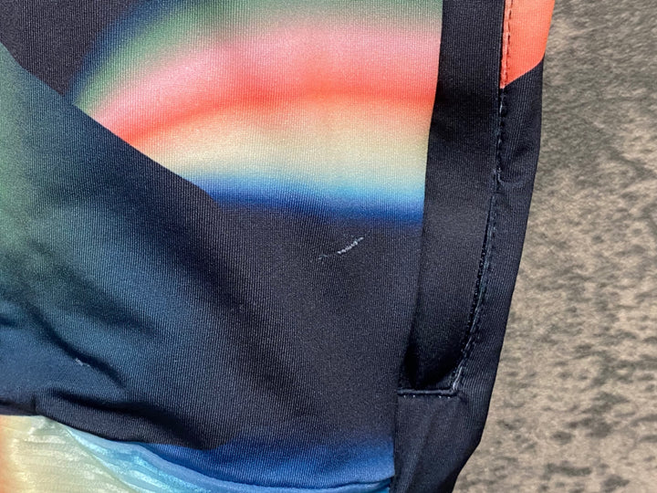 JM526 ラファ Rapha ATHLETES PRO TEAM AERO JERSEY 半袖 サイクルジャージ 総柄 M