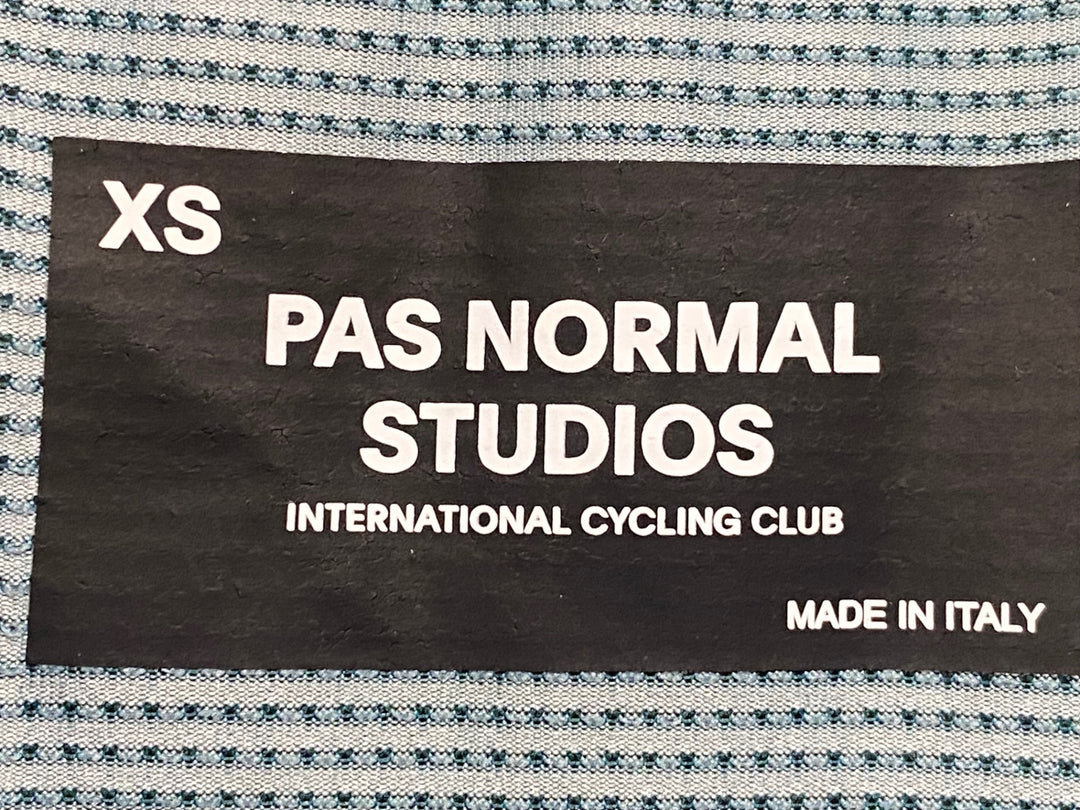 JX448 パスノーマルスタジオ PAS NORMAL STUDIOS メカニズム Mechanism 半袖 サイクルジャージ グリーン XS ※擦れ