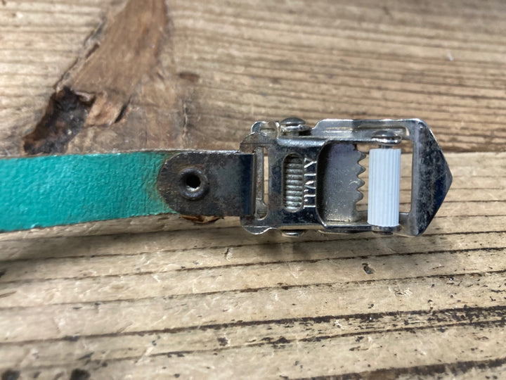 KM909 ビアンキ Bianchi ペダルストラップ チェレステ