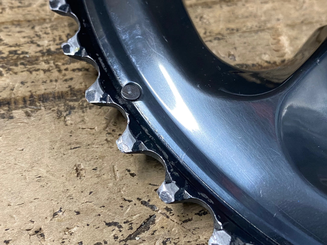KM587 シマノ SHIMANO デュラエース DURA-ACE FC-R9100 チェーンリング 52/36T※ボルト欠品
