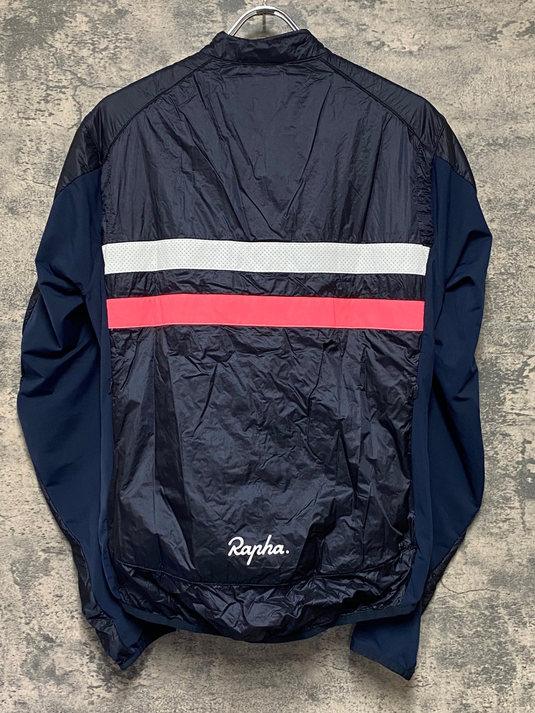 KN770 ラファ Rapha BREVET INSULATED JACKET サイクルジャケット 紺 M
