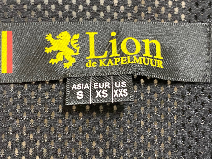 JS171 リオンドカペルミュール Lion de KAPELMUUR ビブタイツ 黒 S 裏起毛