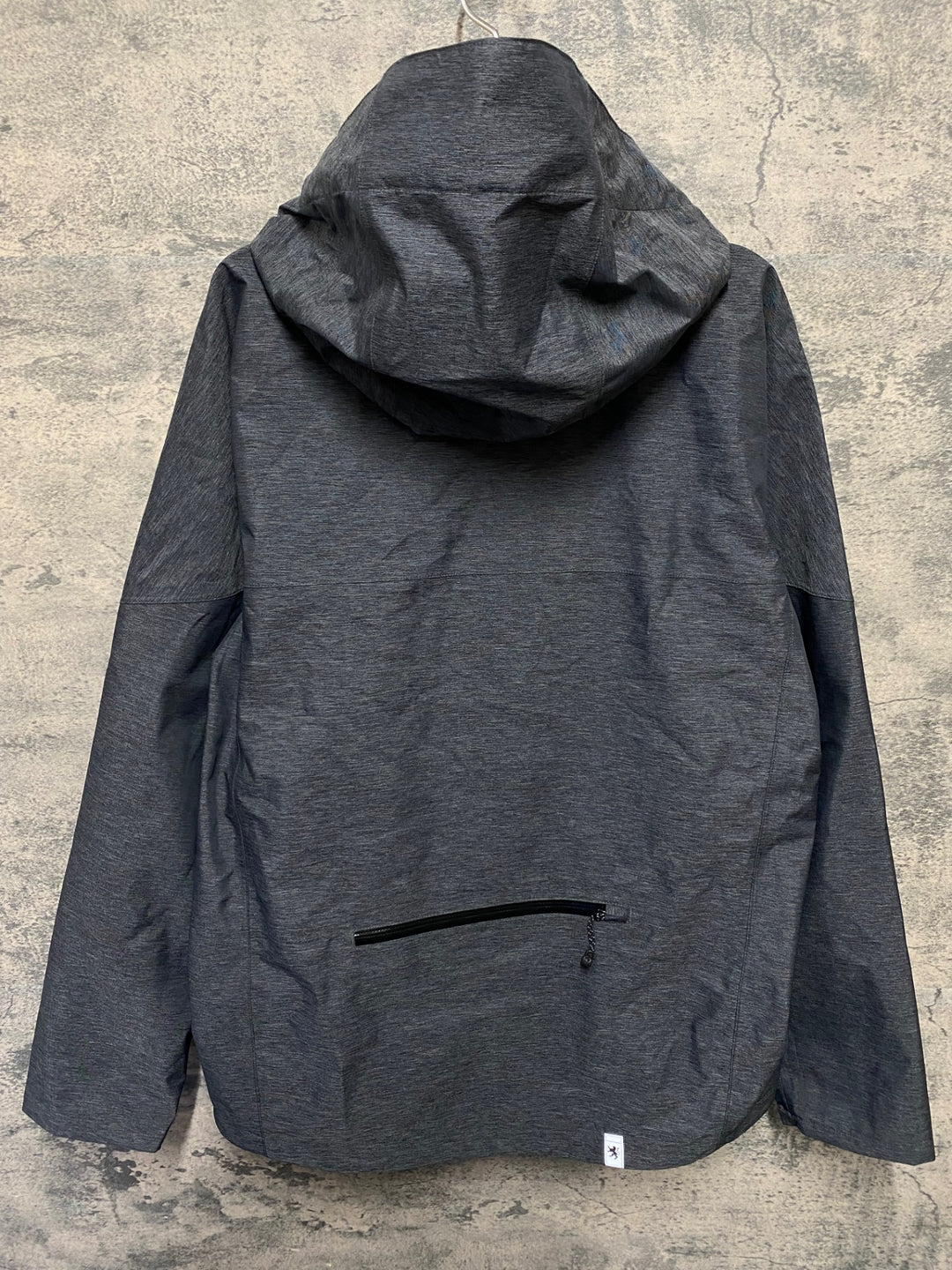 KB765 カペルミュール KAPELMUUR 長袖 レインジャケット グレー L 裏起毛