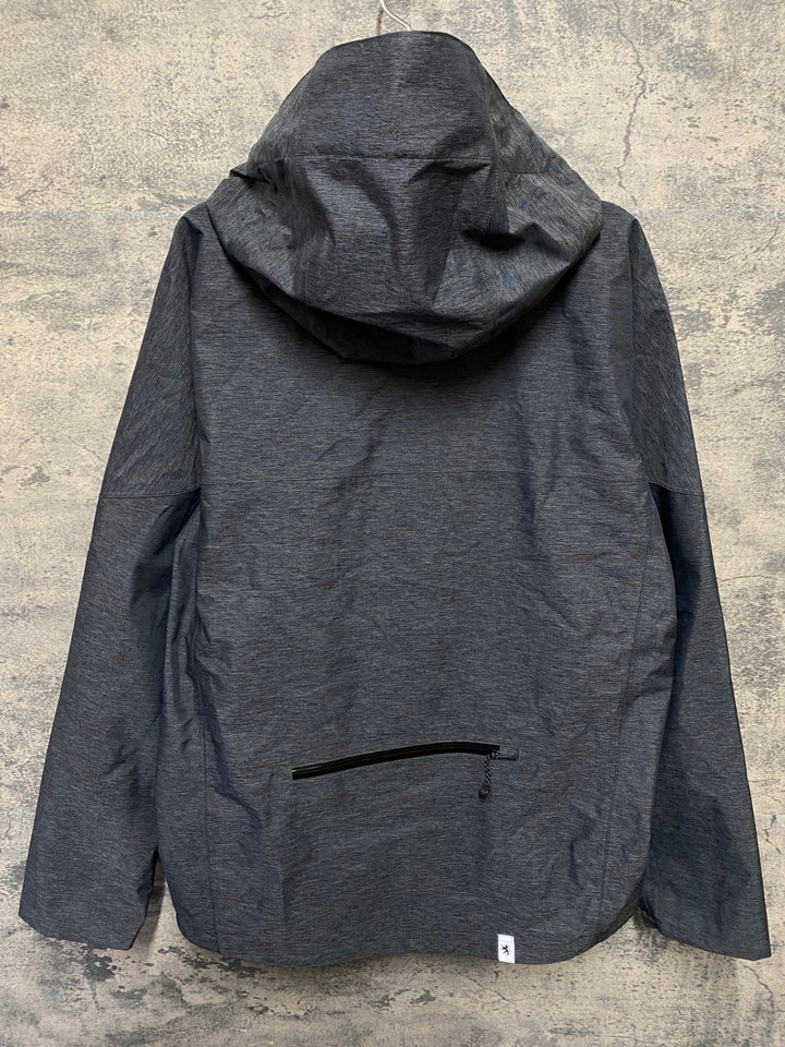KB765 カペルミュール KAPELMUUR 長袖 レインジャケット グレー L 裏起毛