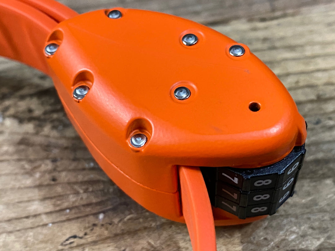 KB827 オットーロック OTTOLOCK cinch lock ケーブルロック オレンジ