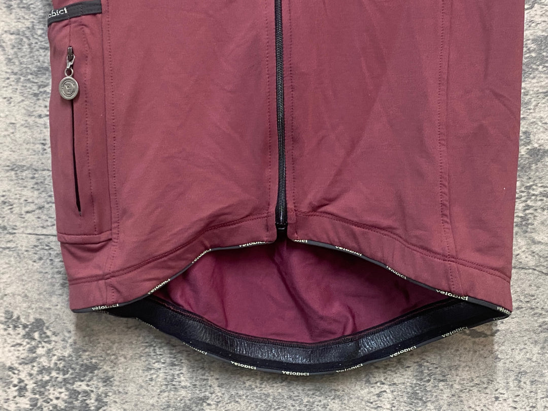 KR410 ヴェロビチ VELOBICI 半袖 サイクルジャージ 赤 3