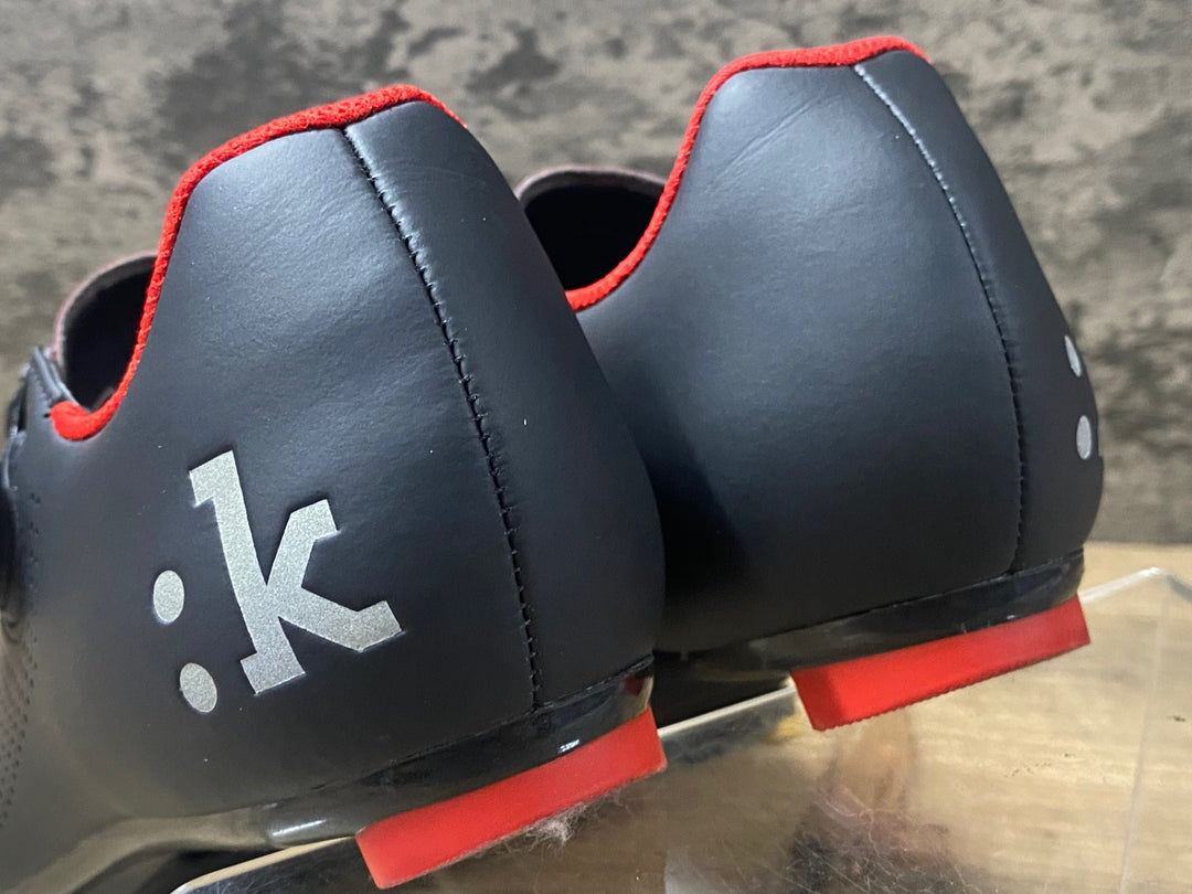 KG206 フィジーク Fizik R4 ROAD BOA ビンディングシューズ EU40 3穴 黒赤