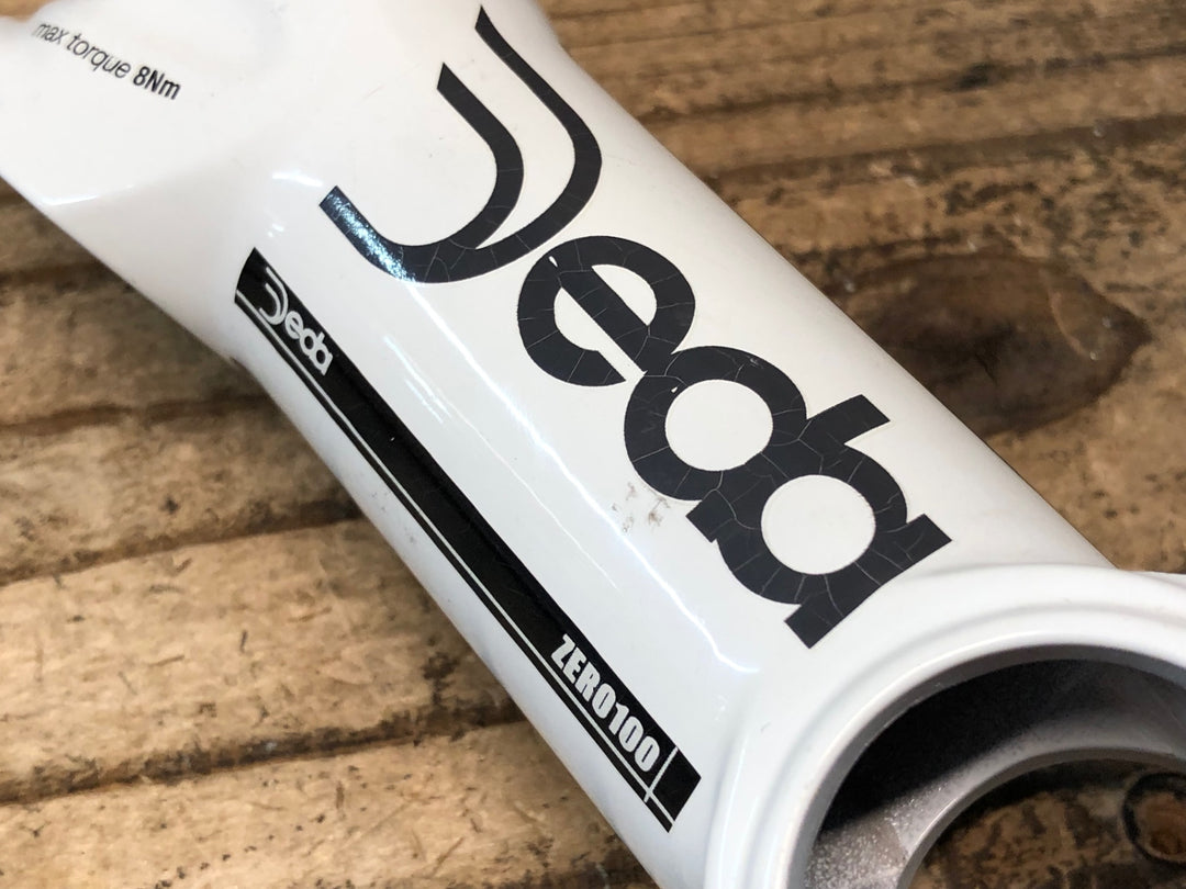JI405 デダ Deda ZERO 100 SERVIZIO CORSE アルミ ステム 白 100mm Φ31.7 OS