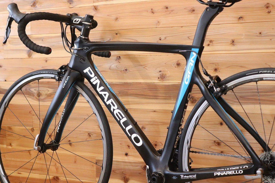 ピナレロ PINARELLO ガン GAN RIM 2017モデル 515サイズ シマノ 105 5800 11S WH-RS81 カーボン ロードバイク 【広島店】