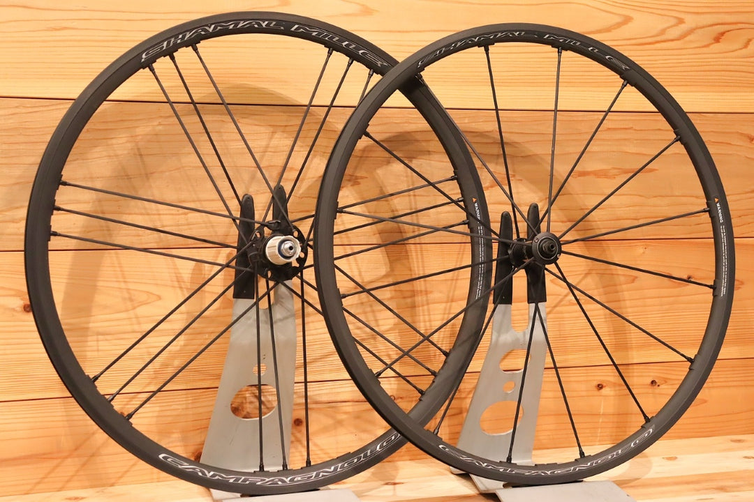 カンパニョーロ CAMPAGNOLO シャマルミレ SHAMAL MILLE 17C アルミ クリンチャー ホイールセット シマノ11/12S 【千葉店】