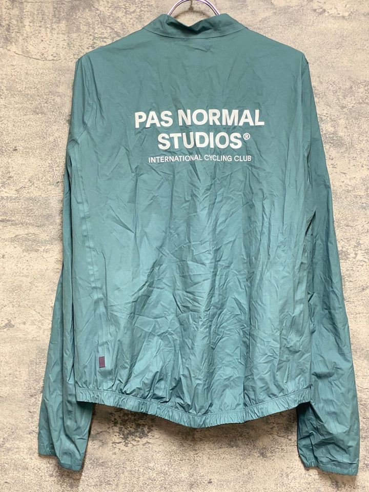 KQ975 パスノーマルスタジオ PAS NORMAL STUDIOS PERTEX RAIN JACKET 長袖 レインジャケット ミントグリーン XXL