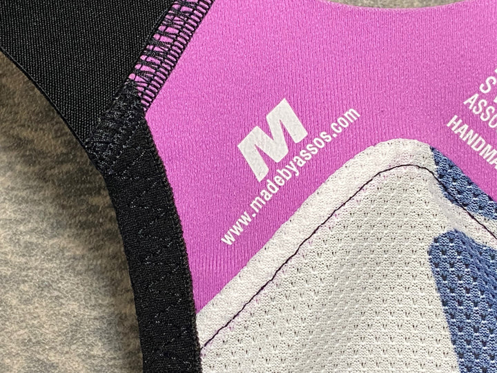 JN728 アソス assos T.Tiburu S7 Bib Shorts ビブショーツ 黒 M 裏起毛