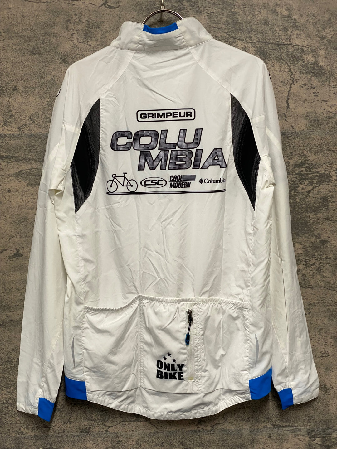 KC993 コロンビア columbia 長袖 ウィンドブレーカー 白 M