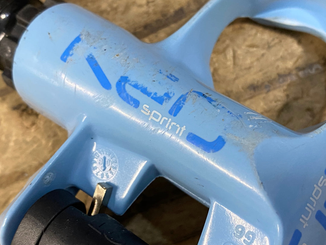 KC082 ルック LOOK ケオクラシック KEO CLASSIC ビンディングペダル スチールシャフト 水色