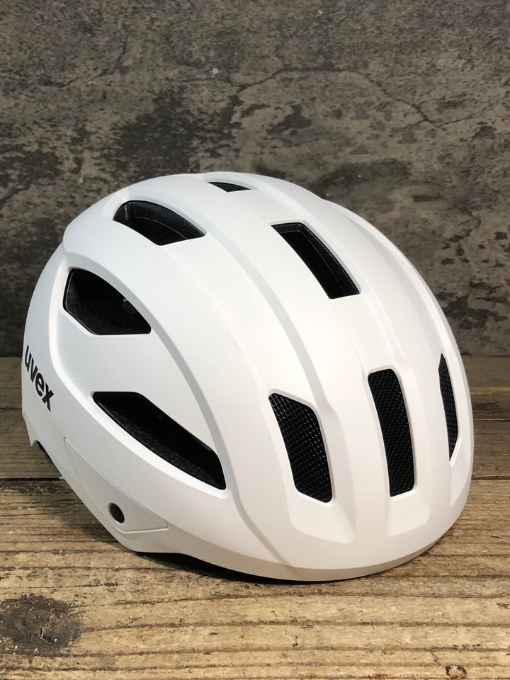 JT106 UVEX STRIDE SMU ヘルメット 56-59cm 白 タグあり 24年1月製造