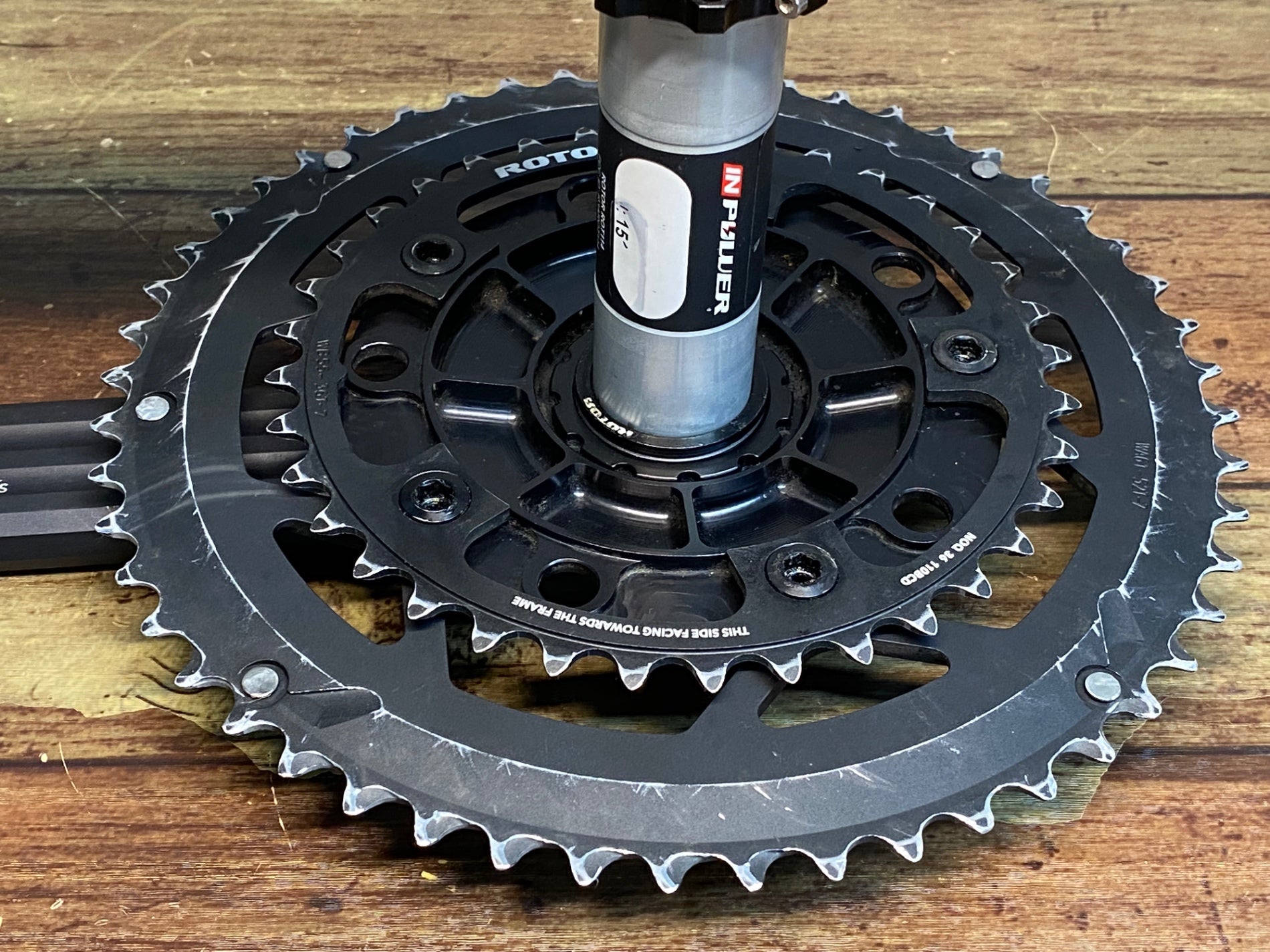 IY473 ローター ROTOR In Power 3D+ パワーメーター クランクセット