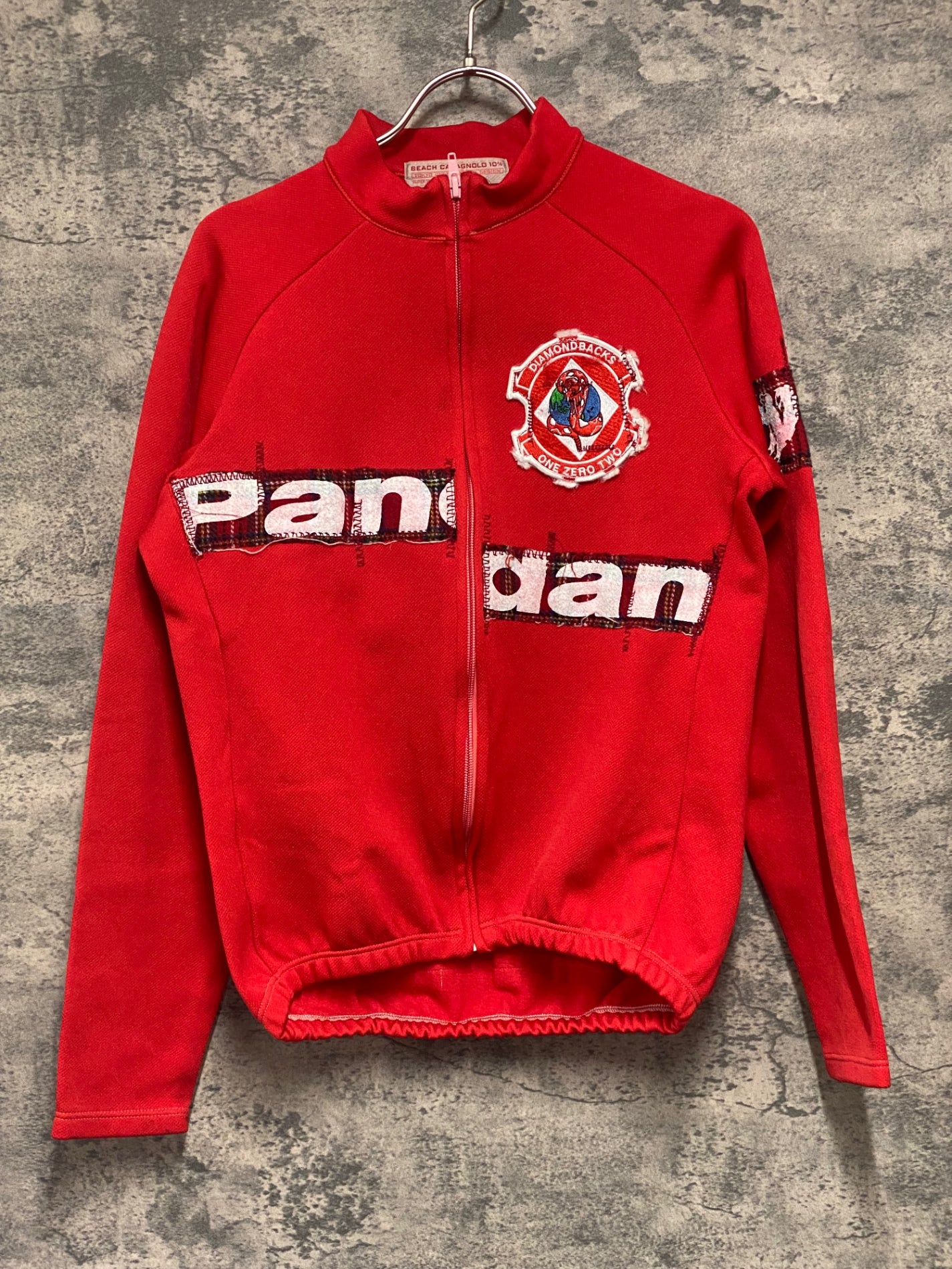 KD598 パンダーニ Pandani 長袖 サイクルジャージ 赤 M 裏起毛 – BICI