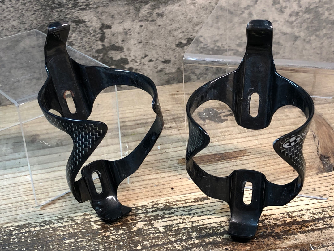 JI784 カブト KABUTO ボトルケージ 黒 カーボン セット