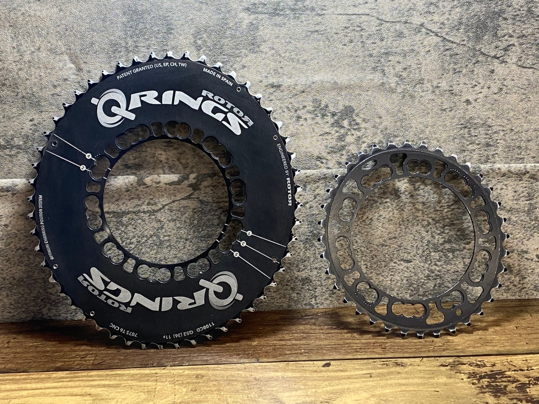 JT509 ローター ROTOR QRINGS チェーンリング 52/36T PCD110