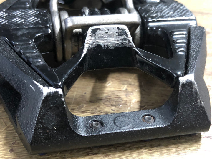 JV874 クランクブラザーズ CRANKBROTHERS DOUBLE SHOT ビンディングペダル 片面フラット 黒