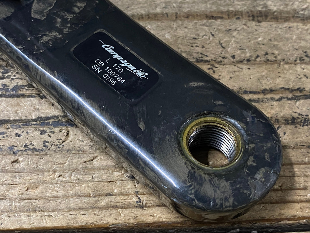 JO358 カンパニョーロ CAMPAGNOLO スーパーレコード SUPER RECORD クランクセット 46/36T 170mm