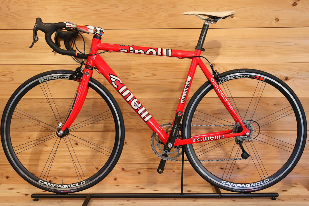 チネリ CINELLI プロキシマ PROXIMA カンパニョーロ レコード チタニウム 10S アルミ ロードバイク 【千葉店】