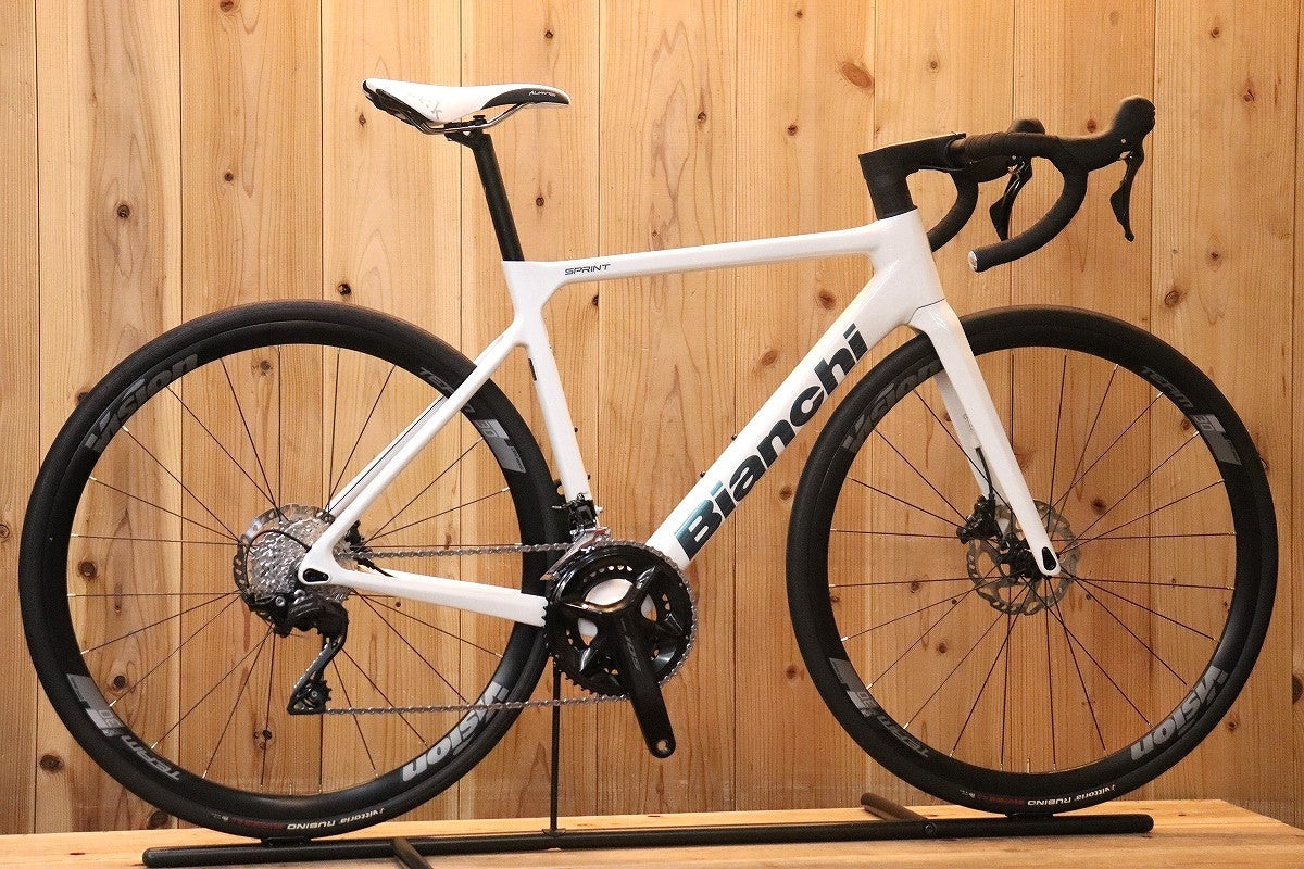 ★【極美品】BIANCHI ロードバイク 53サイズ 2023年 SPRINT ビアンキ BIANCHI スプリント SPRINT DISC 2025年モデル 53サイズ