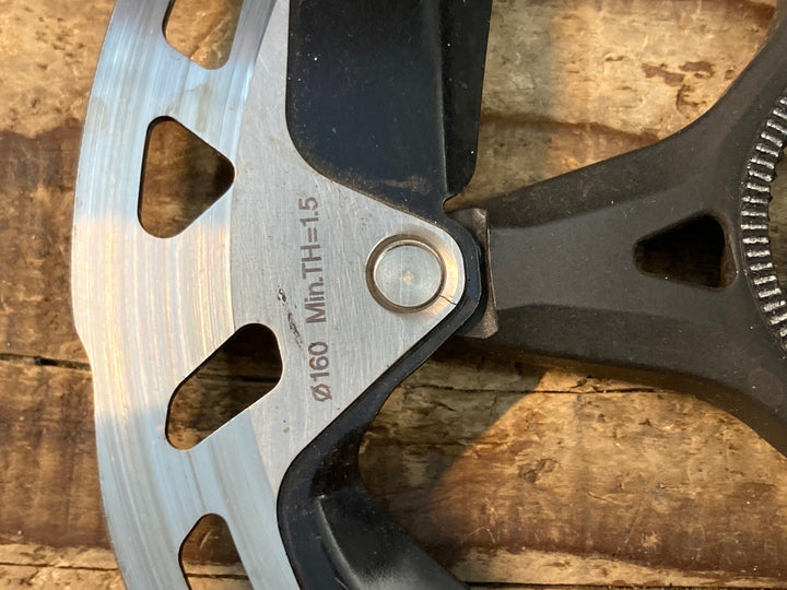 JX348 シマノ SHIMANO RT-MT900 ディスクブレーキローター 2枚セット Φ160 厚さ1.7mm/1.7mm