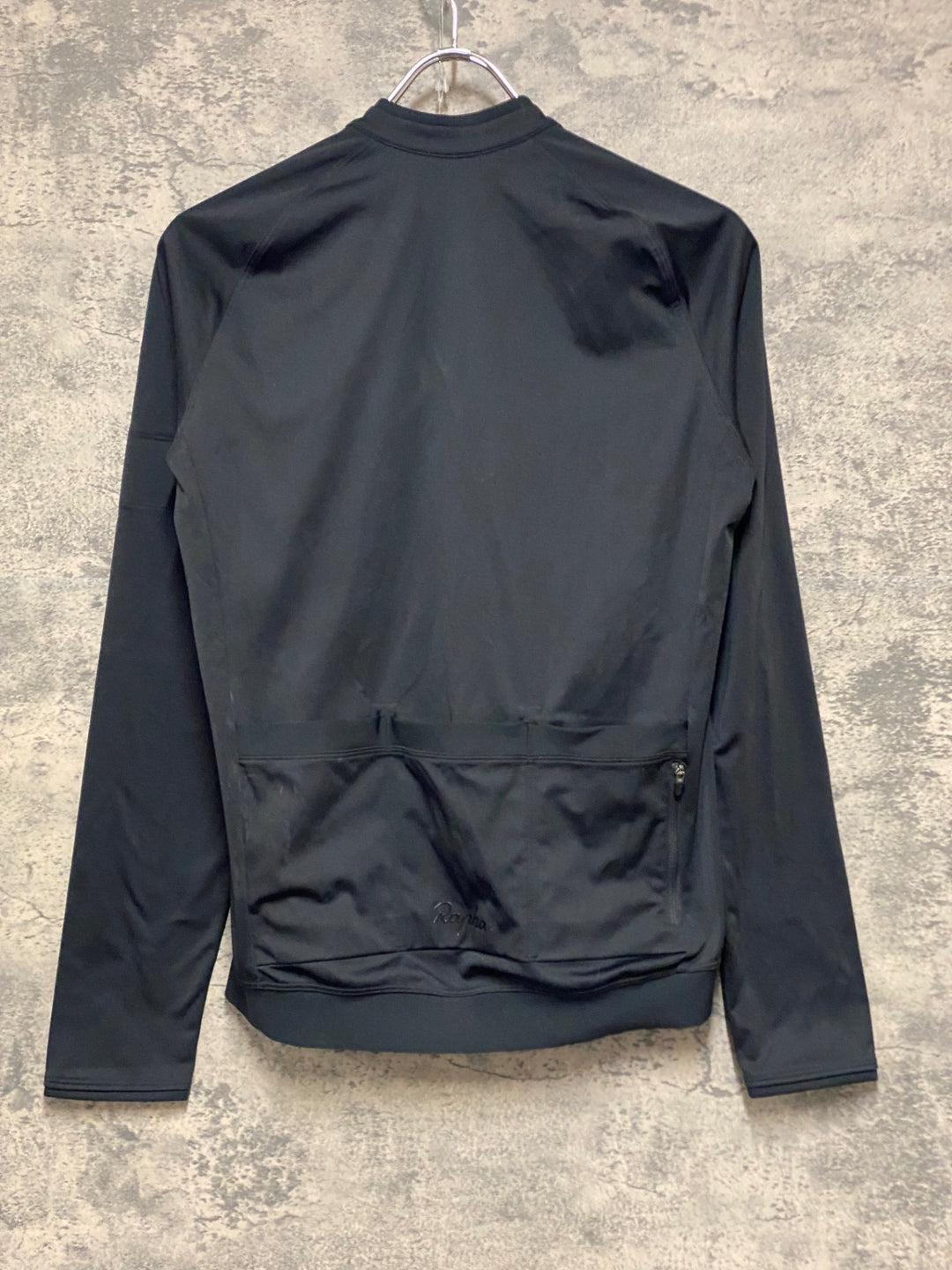 KP761 ラファ Rapha WOMEN'S CORE LONG SLEEVE JERSEY 長袖 サイクルジャージ 黒 レディース M 裏起毛